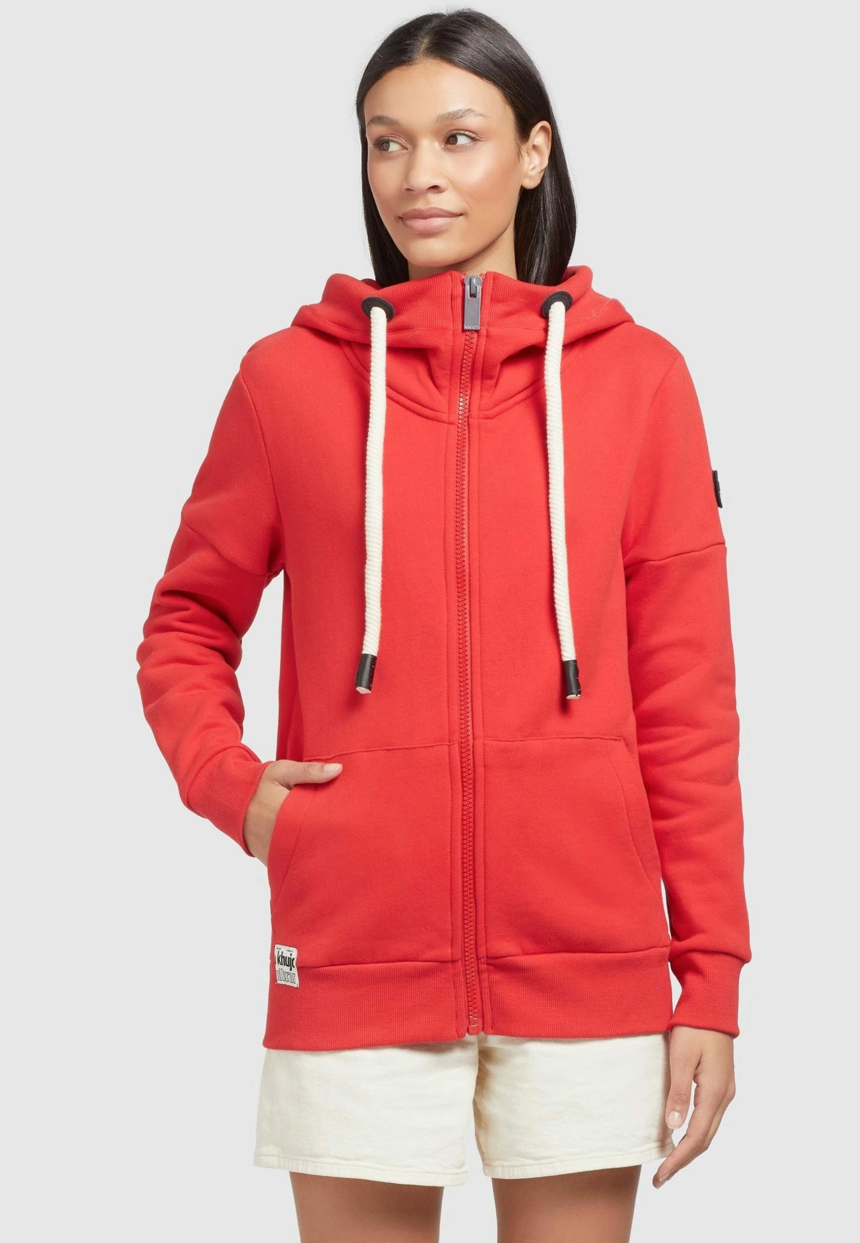 Khujo SALOMEA - Bluza Rozpinana - Rot 3 Khujo SALOMEA - Bluza Rozpinana - Rot