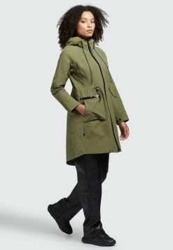Khujo LEVANE - Kurtka Przeciwdeszczowa - Olivgrün -Khujo Sklep 9e720816889649099d2b9da61d82da0c
