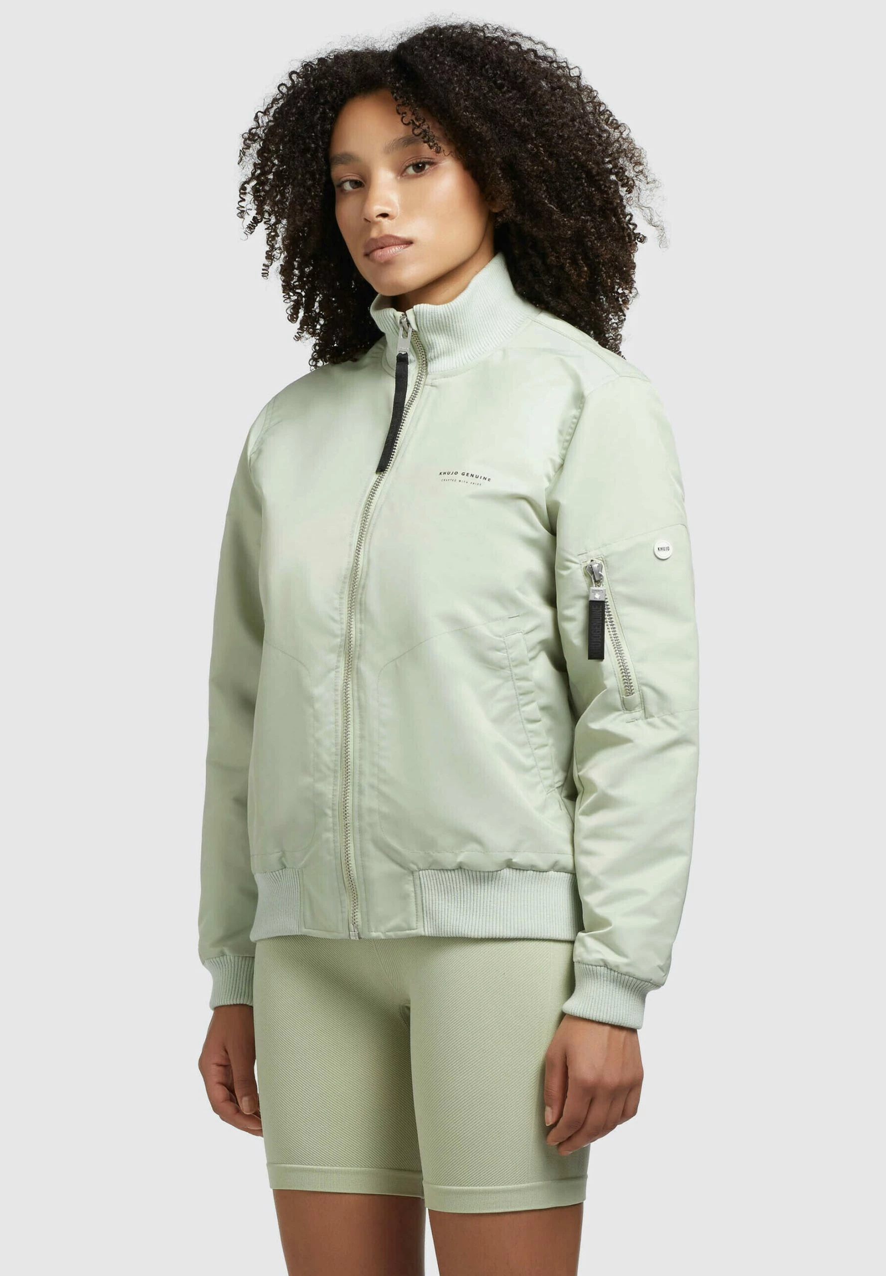 Khujo LOVA - Kurtka Przejściowa - Blassgrün 7 Khujo LOVA - Kurtka Przejściowa - Blassgrün - obrazek 5