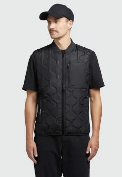 Khujo LIEL - Kamizelka - Schwarz