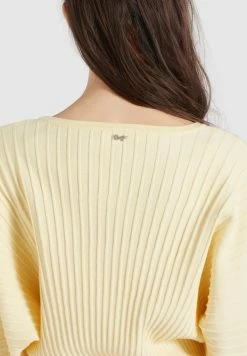 Khujo SYNDRA - Sweter - Hellgelb -Khujo Sklep a34f759551e140afa7cc3e1c6f86e18d