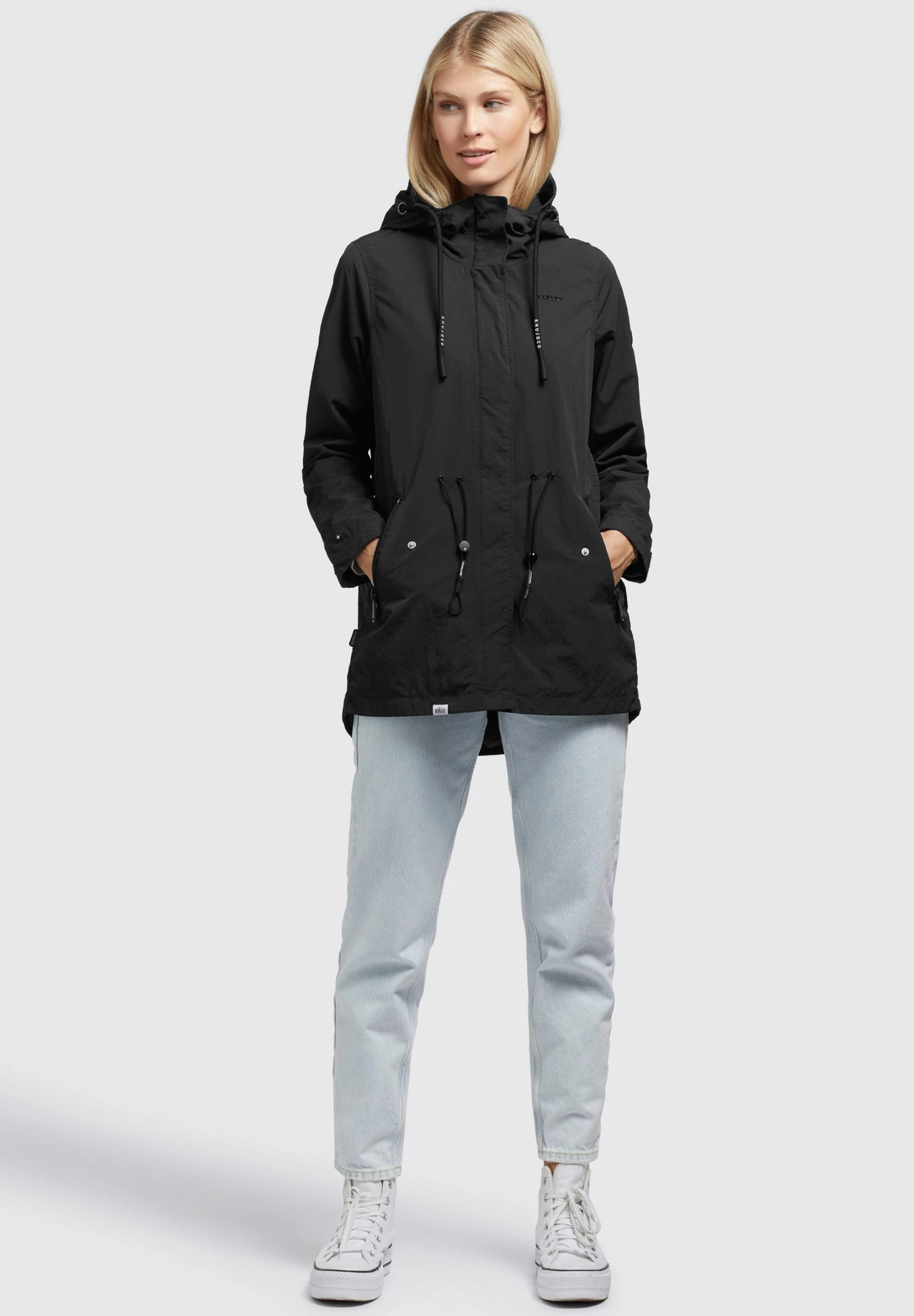 Khujo CAIMA2 - Parka - Schwarz 4 Khujo CAIMA2 - Parka - Schwarz - obrazek 2