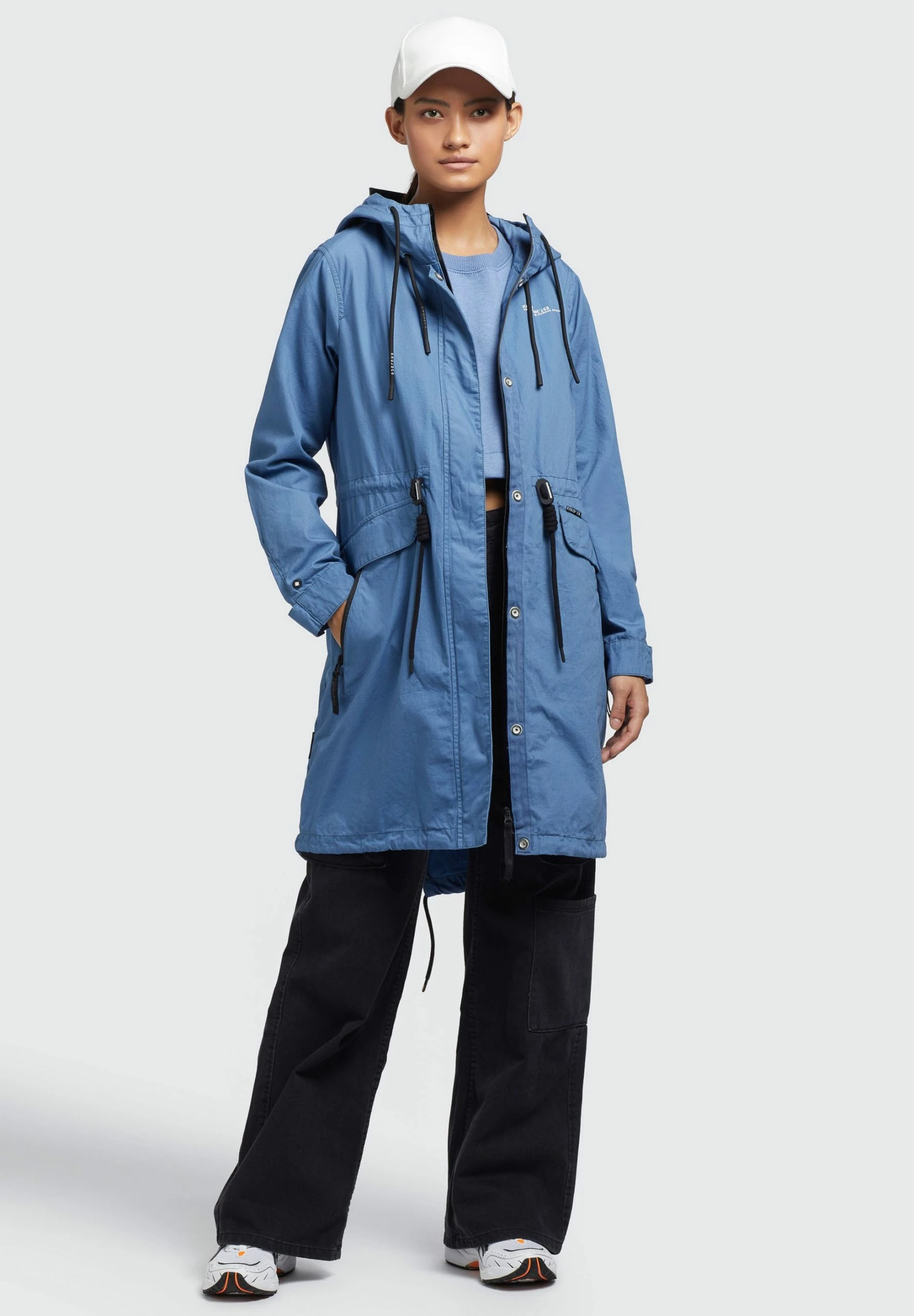 Khujo NANDA4 - Parka - Blau 4 Khujo NANDA4 - Parka - Blau - obrazek 2