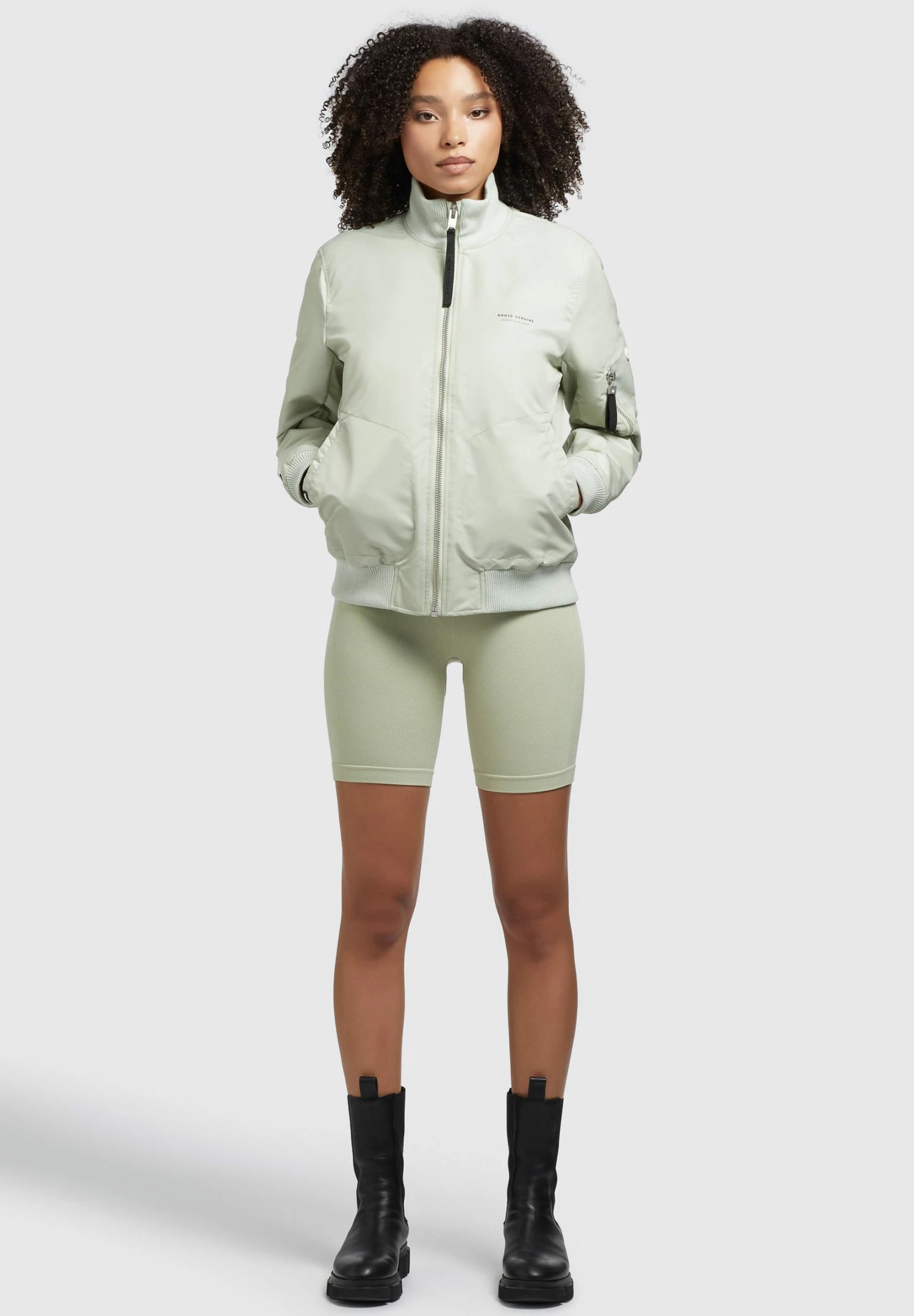 Khujo LOVA - Kurtka Przejściowa - Blassgrün 4 Khujo LOVA - Kurtka Przejściowa - Blassgrün - obrazek 2