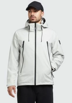 Khujo ADAM - Kurtka Przeciwdeszczowa - Hellgrau