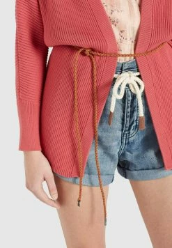 Khujo LADDY WITH BELT - Kardigan - Rosa -Khujo Sklep b46f4d5ae5df474d8bc66709b1051a8c