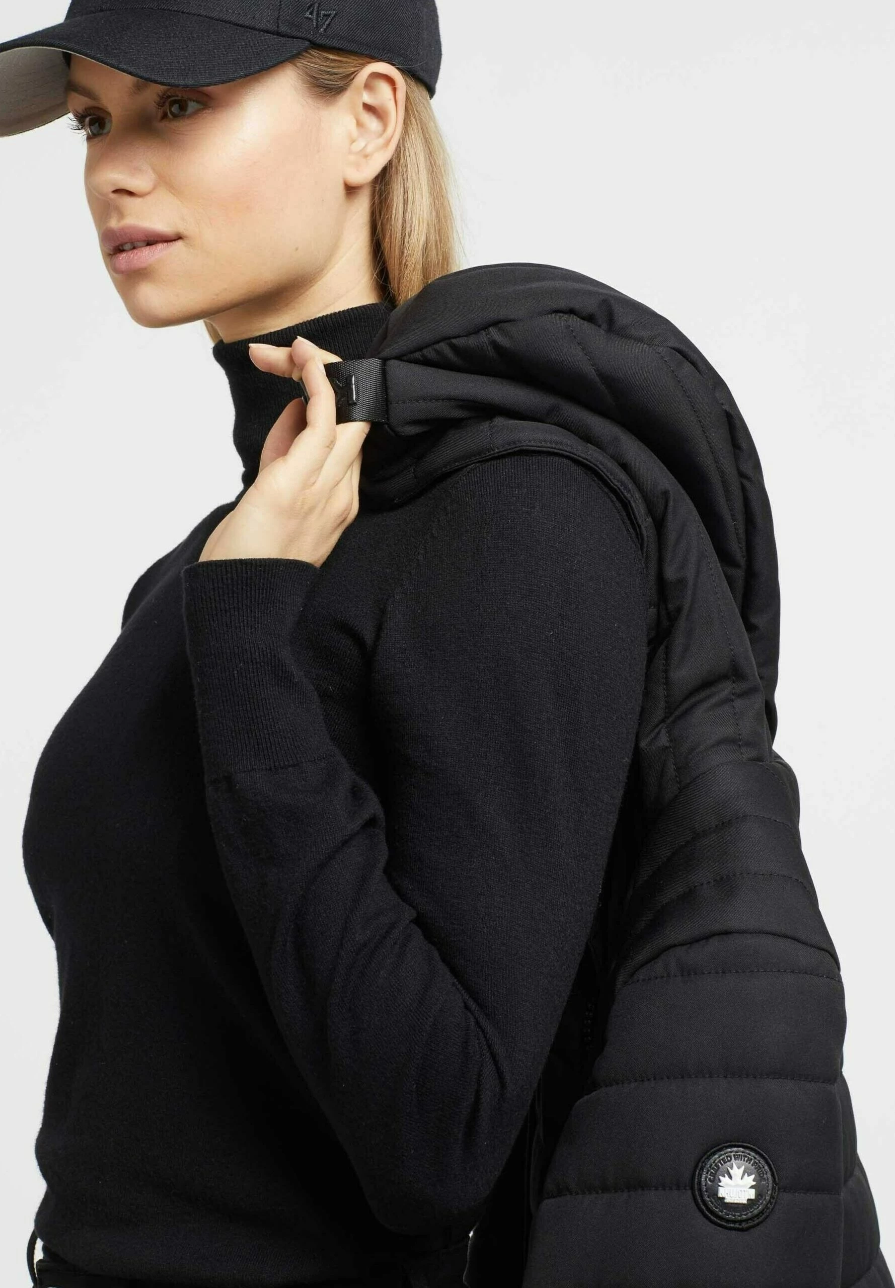 Khujo NITA STRUCTURED - Płaszcz Zimowy - Schwarz 8 Khujo NITA STRUCTURED - Płaszcz Zimowy - Schwarz - obrazek 6