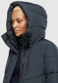 Khujo SHIMANTA2 - Płaszcz Zimowy - Schwarzblau -Khujo Sklep bc3cf50eb0c342b79b35715392c3ddb5