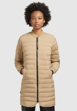 Khujo GRETA MATT - Płaszcz Zimowy - Beige