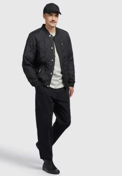 Khujo CARLSON - Kurtka Przejściowa - Schwarz -Khujo Sklep c4c55d6c767b4ea4abe01f771e1b5cec