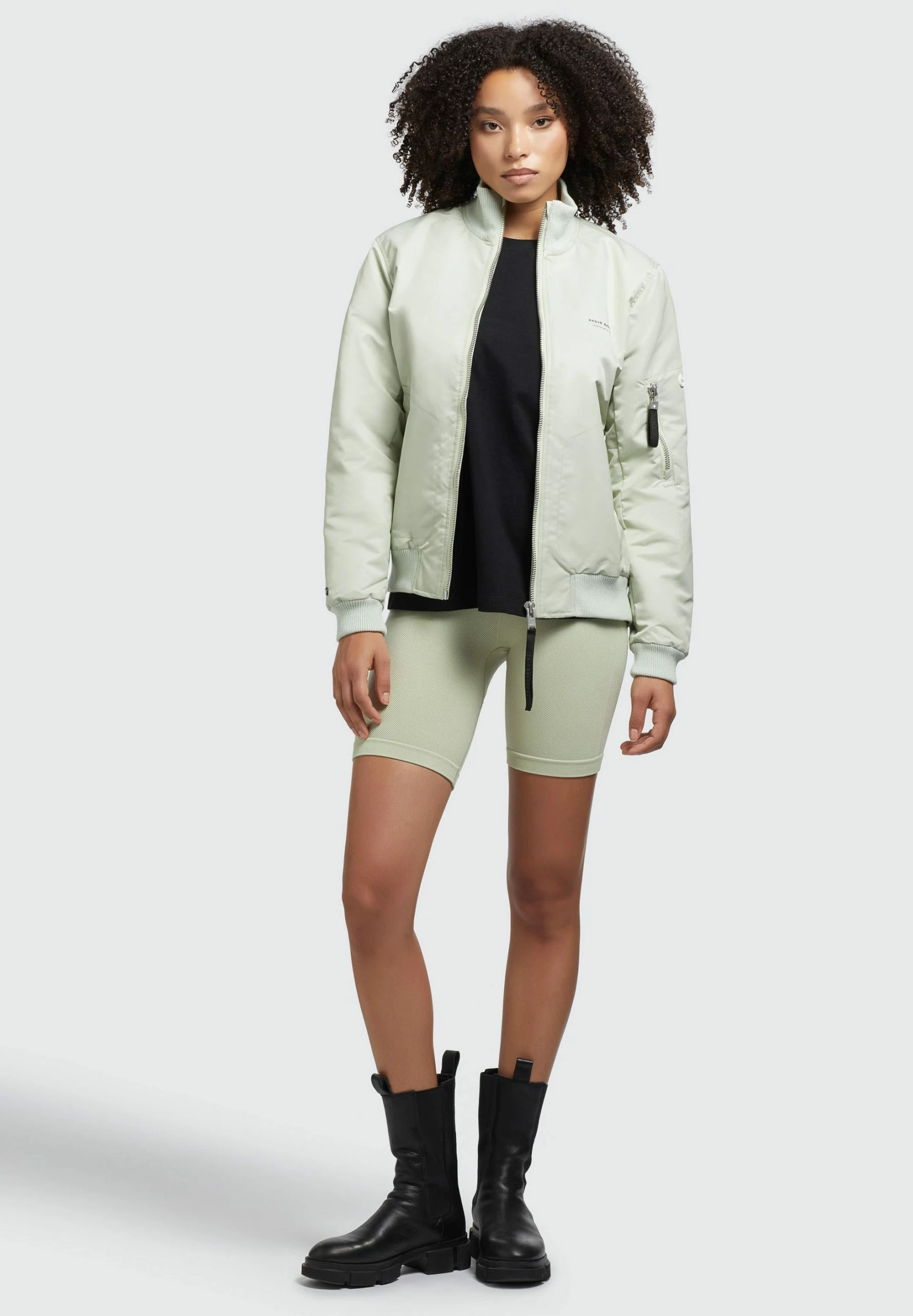 Khujo LOVA - Kurtka Przejściowa - Blassgrün 11 Khujo LOVA - Kurtka Przejściowa - Blassgrün - obrazek 9