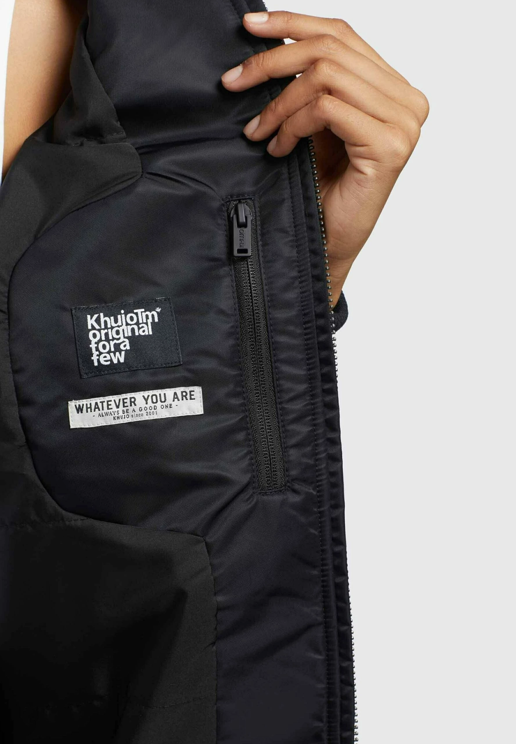 Khujo LOVA - Kurtka Przejściowa - Schwarz 9 Khujo LOVA - Kurtka Przejściowa - Schwarz - obrazek 7