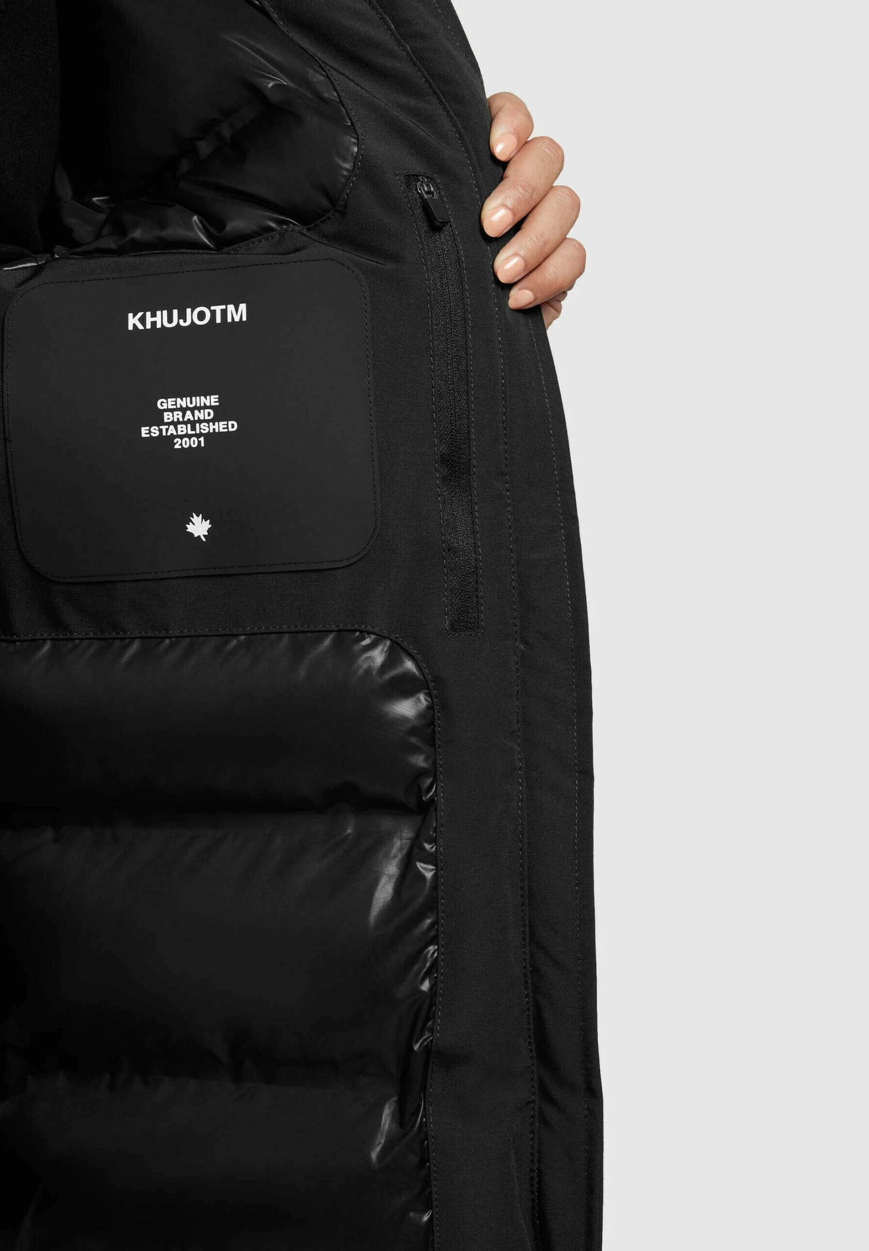 Khujo VIONA3 - Płaszcz Zimowy - Schwarz 9 Khujo VIONA3 - Płaszcz Zimowy - Schwarz - obrazek 7