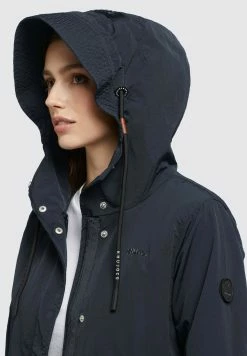 Khujo ADDA - Krótki Płaszcz - Dunkelgrau -Khujo Sklep d4de057a940c4941abcd19e7ad668c40