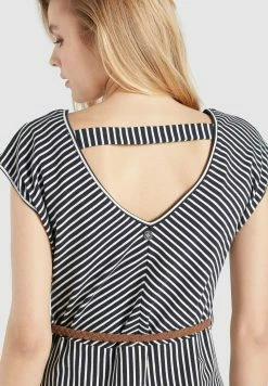Khujo LEIFA - Sukienka Letnia - Dunkelblau-weiß Gestreift -Khujo Sklep d9578bcc901d476fbd35311a786ffd2c