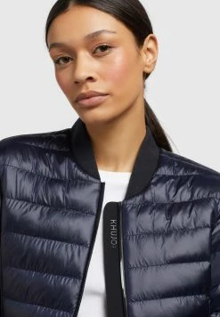 Khujo MAUDE SHINY - Kurtka Bomber - Dunkelblau -Khujo Sklep da8fe410efcf41a7b47a2c5e98940b1f