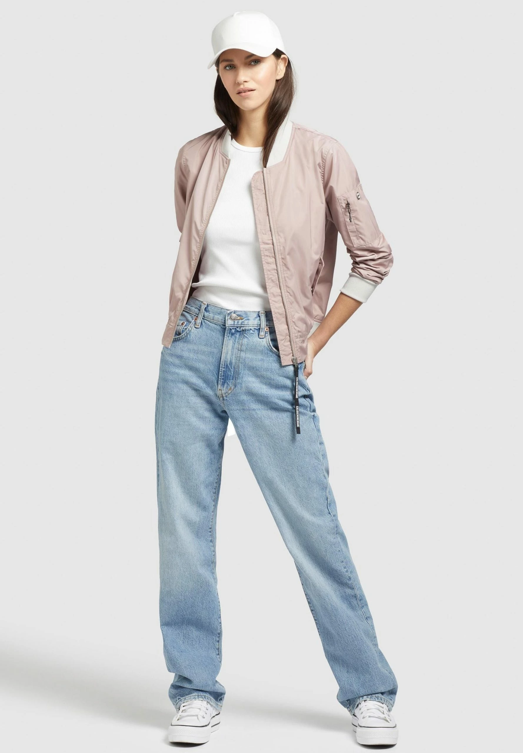 Khujo STENCE - Kurtka Bomber - Blassrosa 7 Khujo STENCE - Kurtka Bomber - Blassrosa - obrazek 5