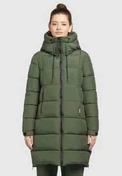 Khujo Sklep 17 Khujo YOUMA - Płaszcz Zimowy - Olivgrün