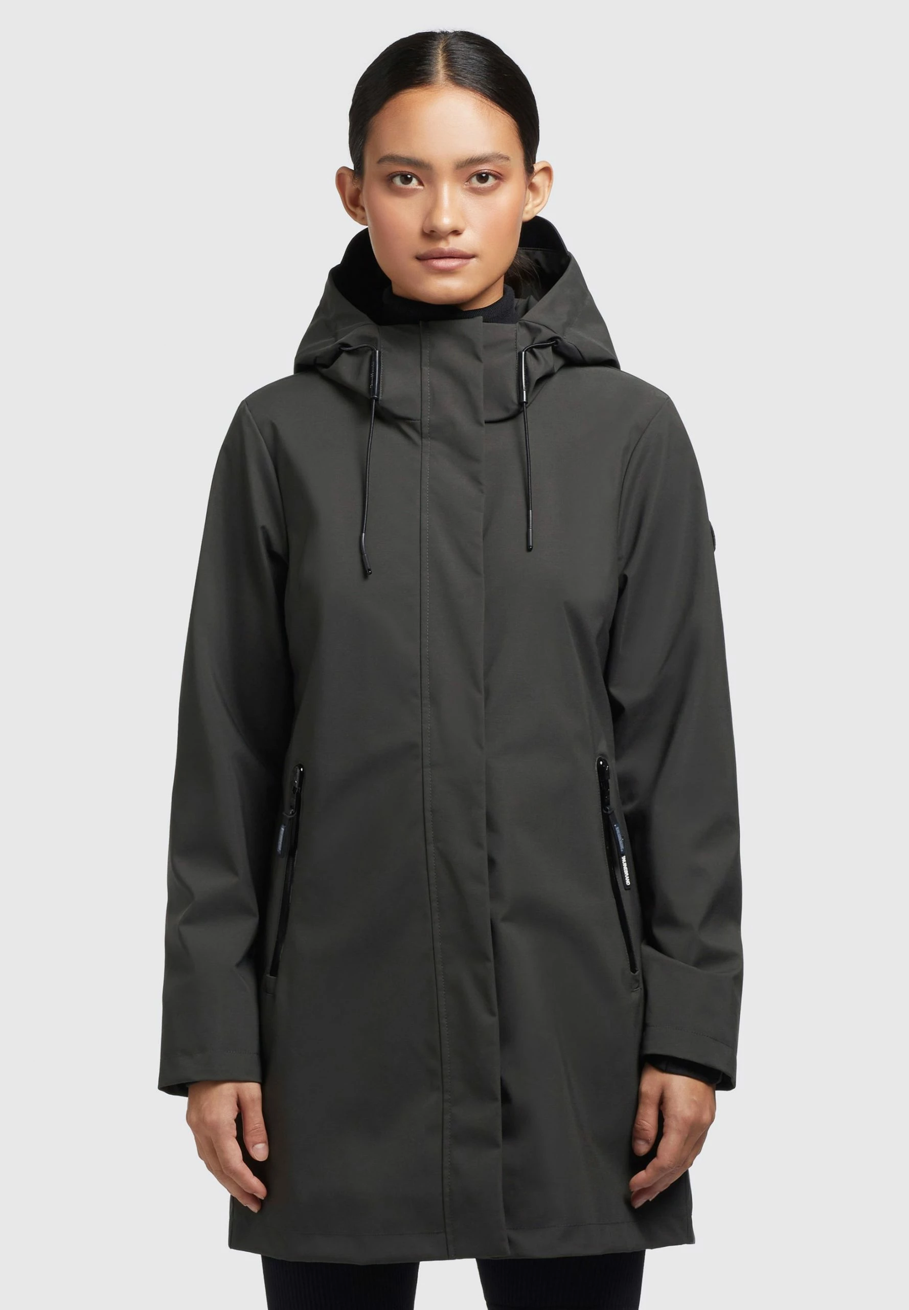 Khujo IZAF - Kurtka Przeciwdeszczowa - Braun 3 Khujo IZAF - Kurtka Przeciwdeszczowa - Braun