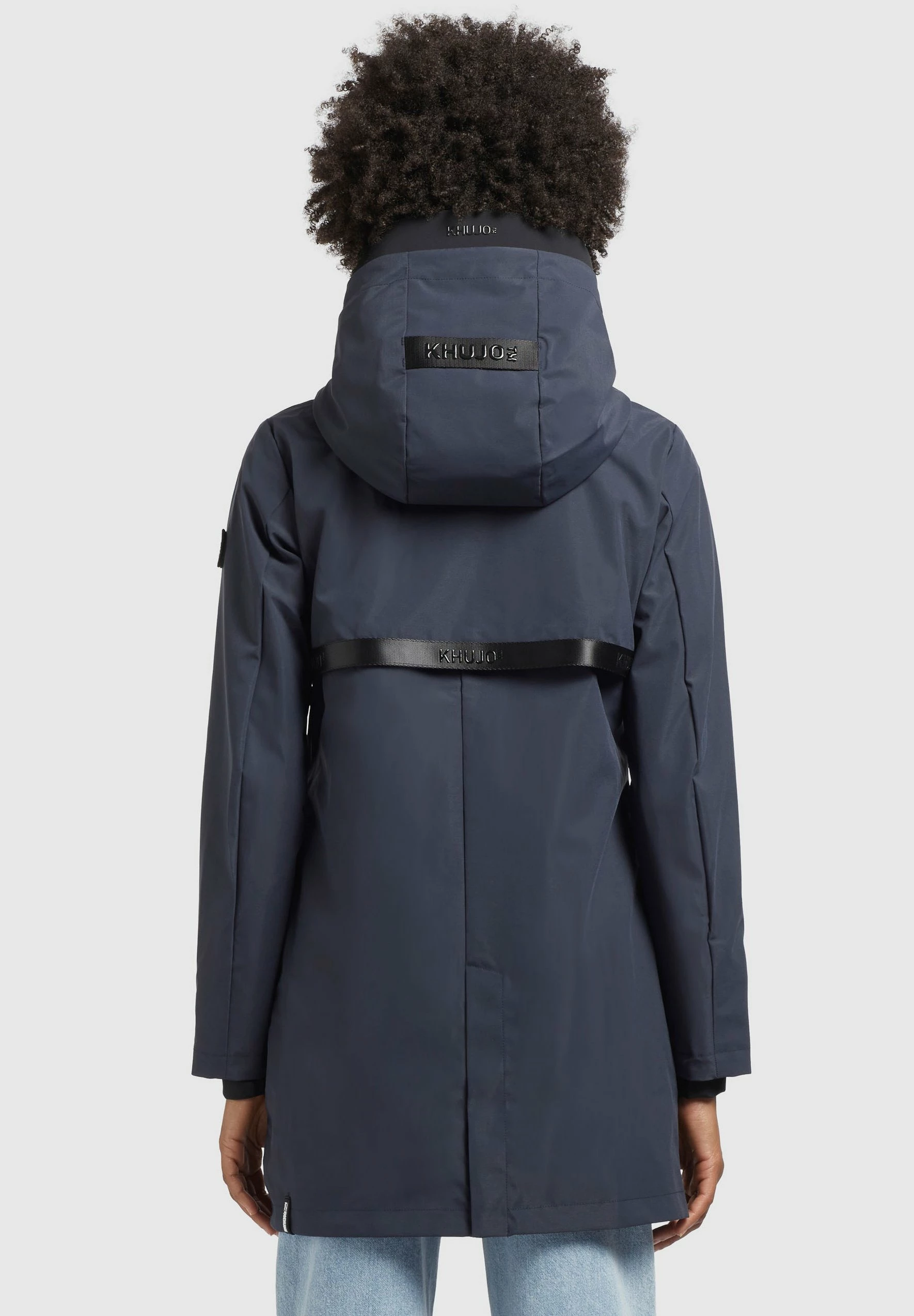 Khujo IZAF - Kurtka Przeciwdeszczowa - Dunkelblau 5 Khujo IZAF - Kurtka Przeciwdeszczowa - Dunkelblau - obrazek 3