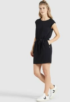 Khujo CANDIDE - Sukienka Etui - Schwarz -Khujo Sklep e59b12672e204d1aa97f272b3addc6e6