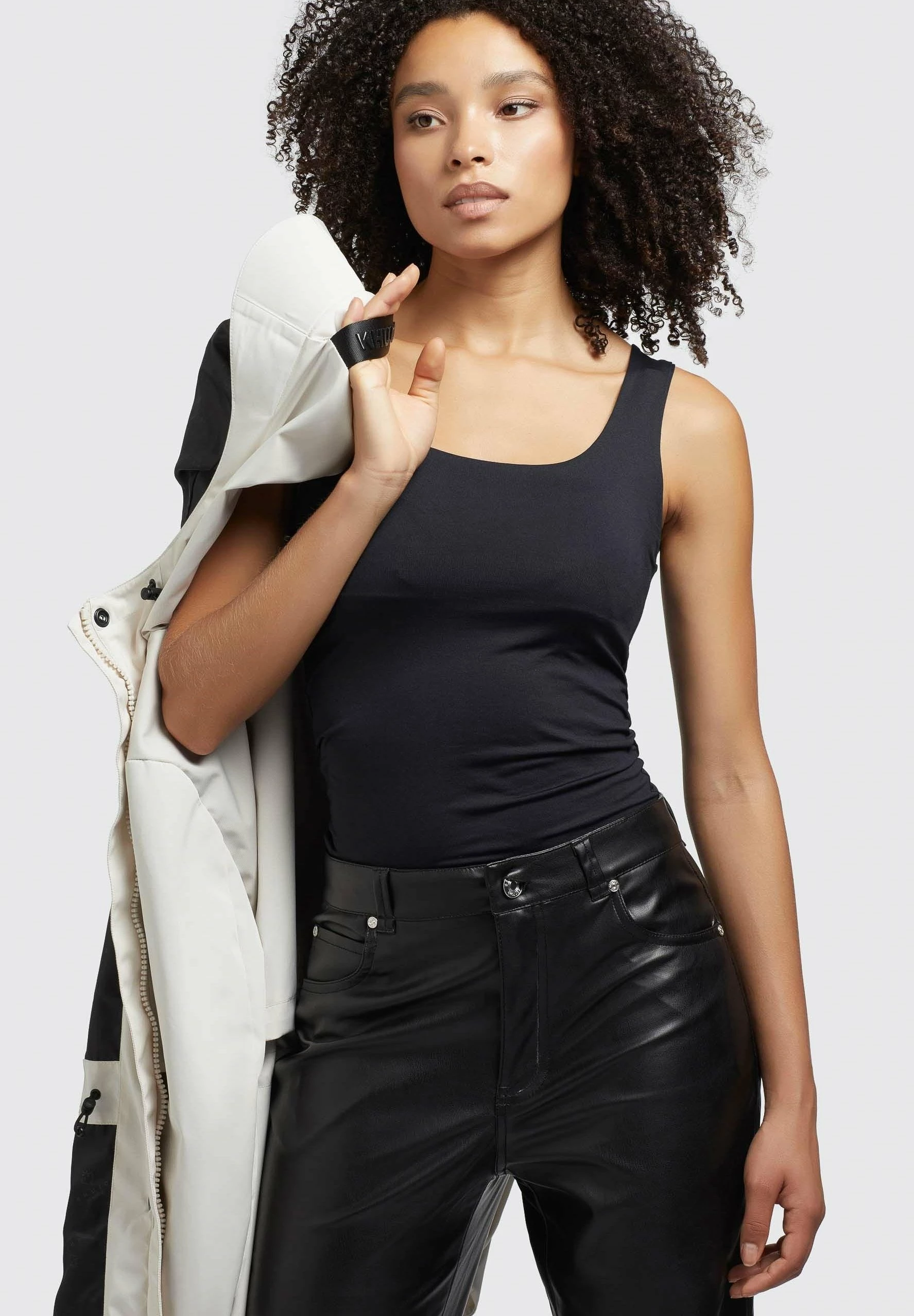 Khujo JOMANA - Parka - Weiß 8 Khujo JOMANA - Parka - Weiß - obrazek 6