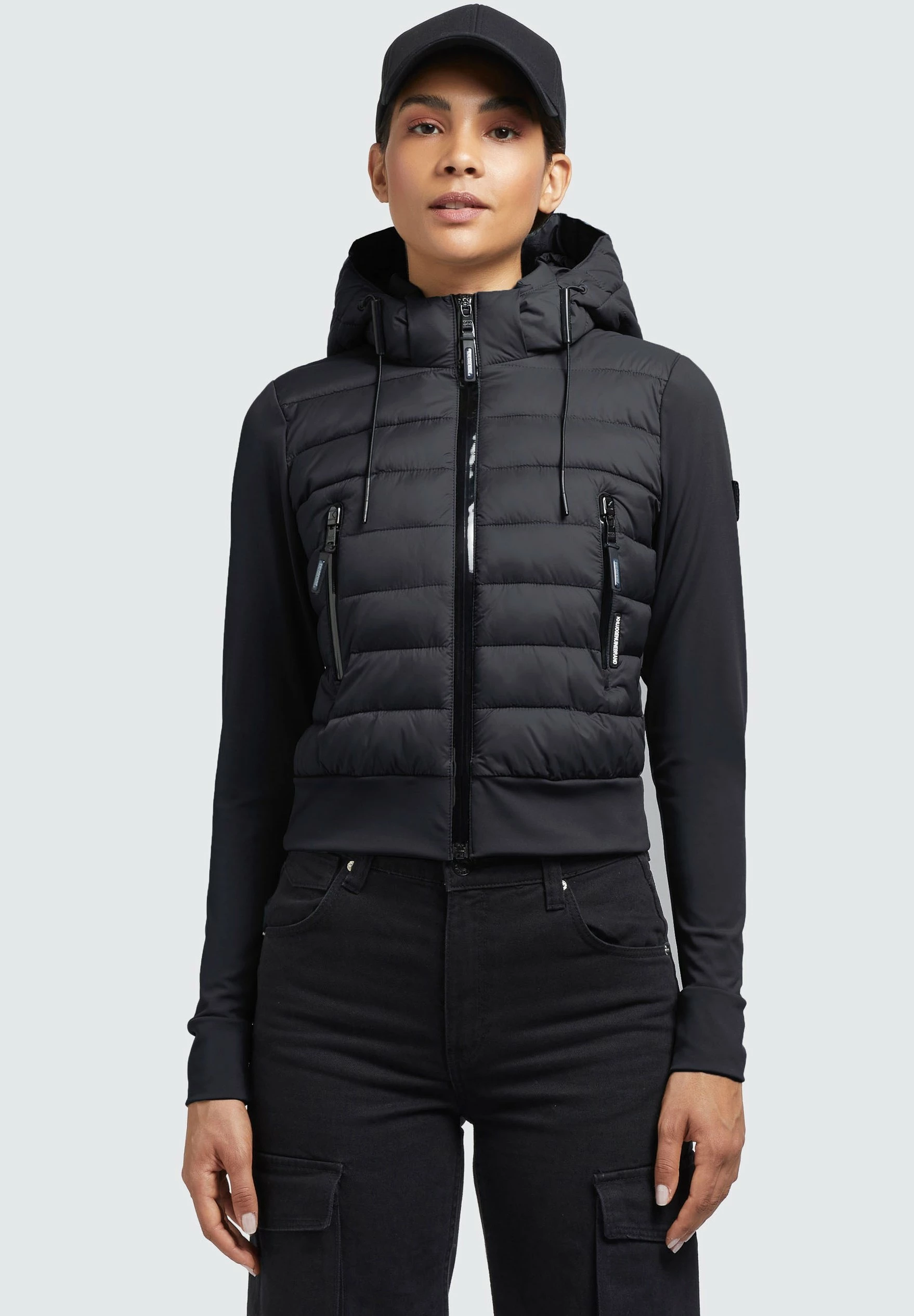 Khujo DALIS MATT - Kurtka Przejściowa - Schwarz 3 Khujo DALIS MATT - Kurtka Przejściowa - Schwarz