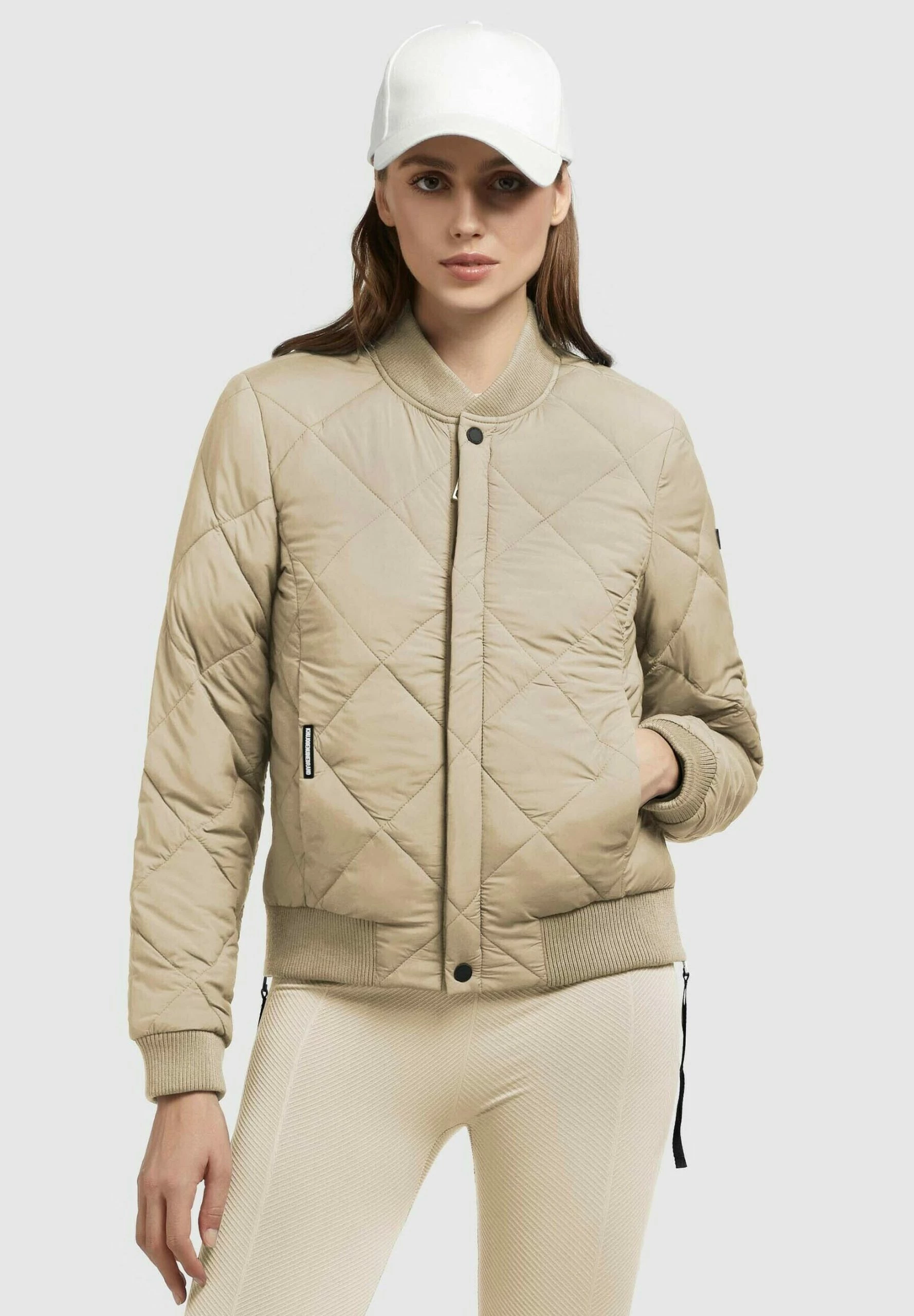 Khujo LEONA - Kurtka Bomber - Beige 3 Khujo LEONA - Kurtka Bomber - Beige