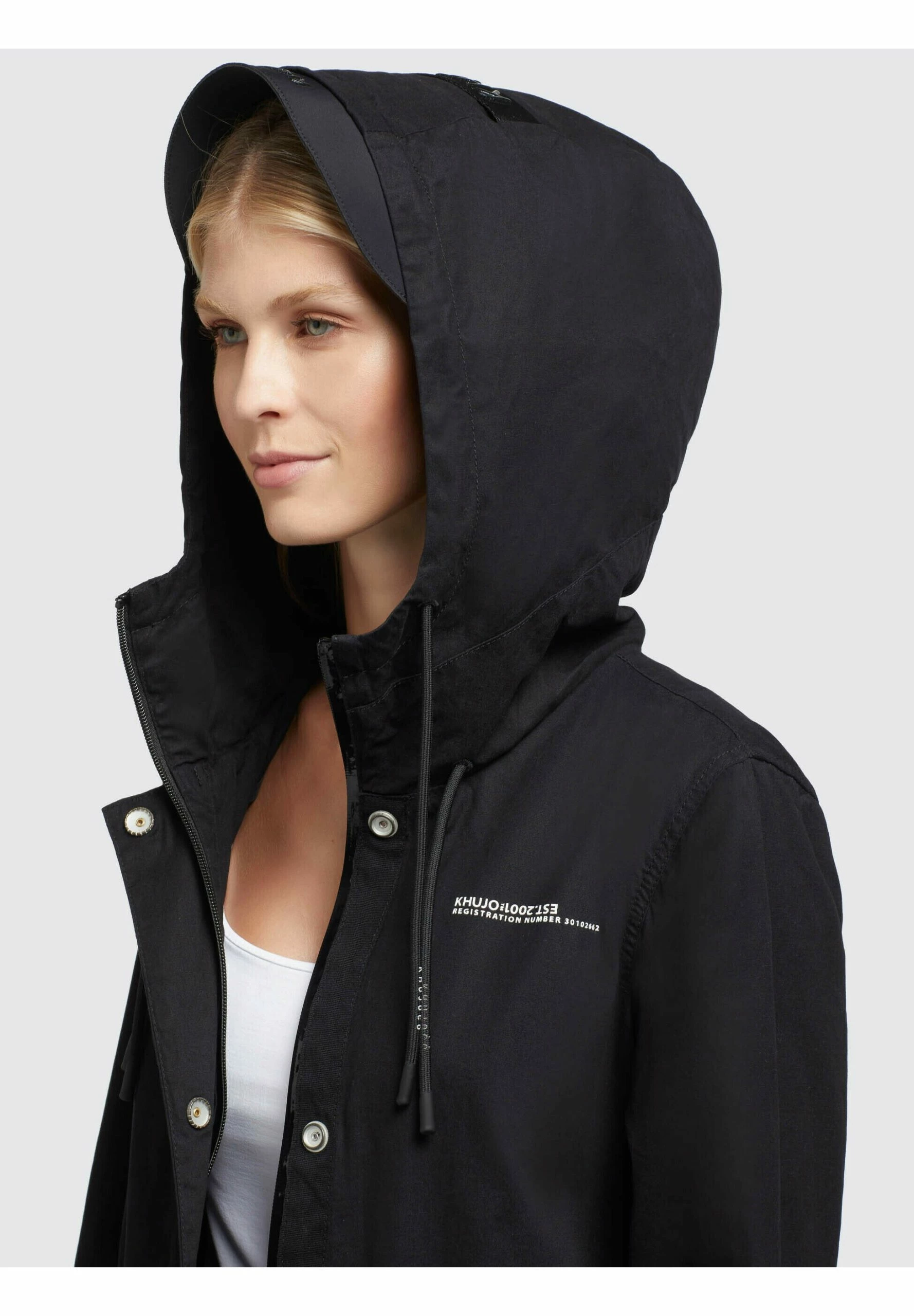 Khujo NANDA4 - Parka - Schwarz 7 Khujo NANDA4 - Parka - Schwarz - obrazek 5