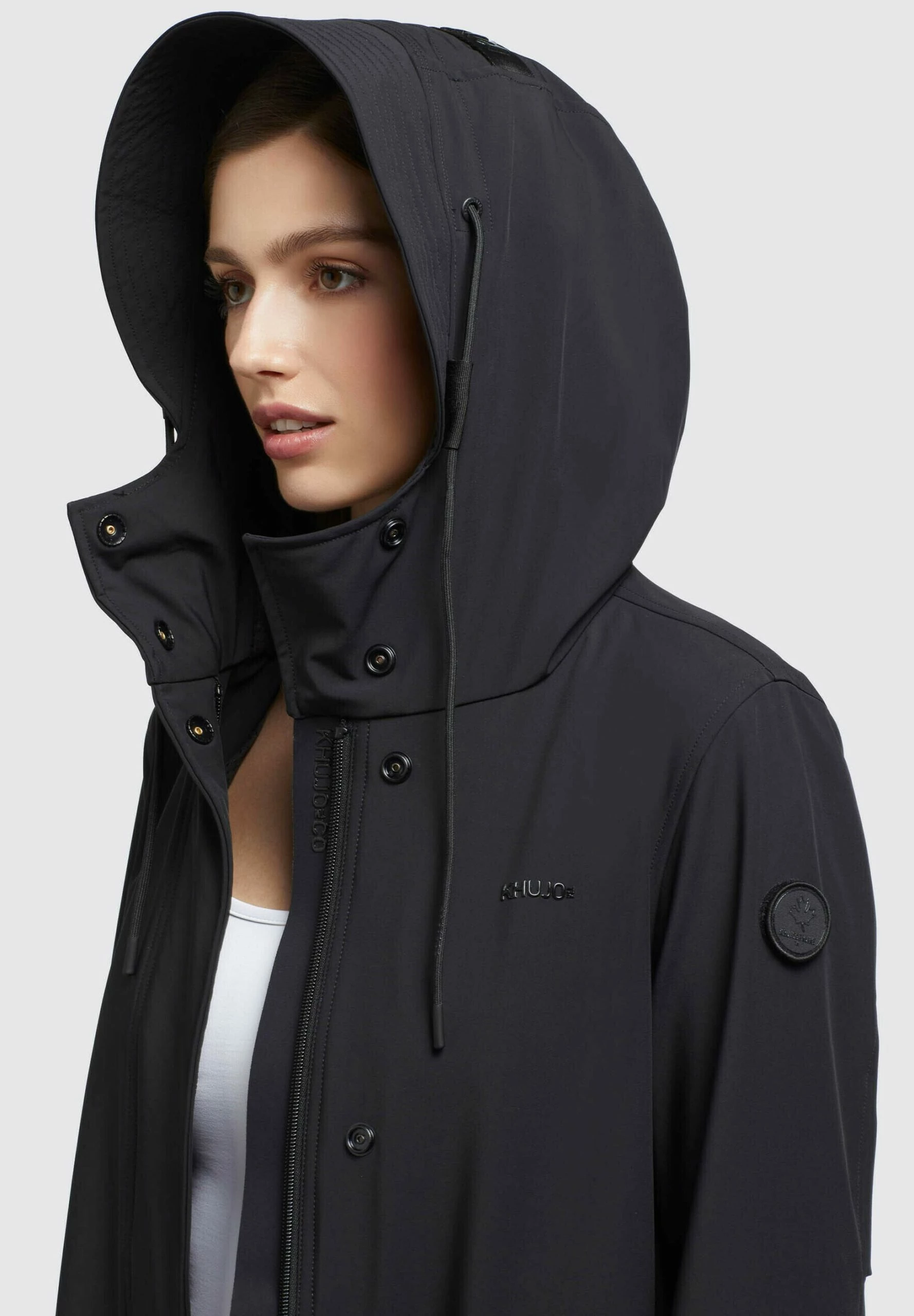 Khujo JONNA - Parka - Schwarz 8 Khujo JONNA - Parka - Schwarz - obrazek 6