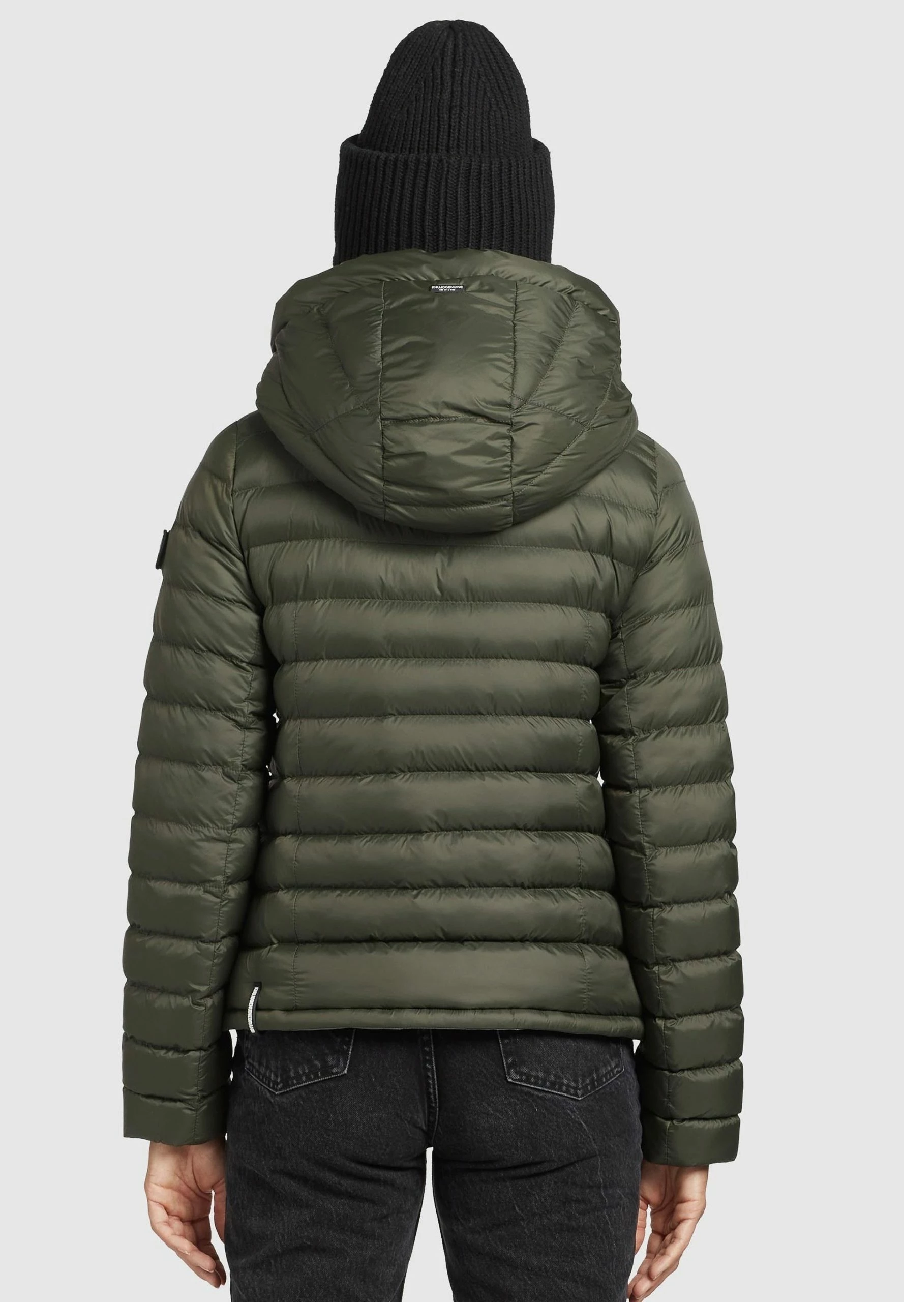 Khujo LOVINA2 SHINE - Kurtka Zimowa - Dunkeloliv 5 Khujo LOVINA2 SHINE - Kurtka Zimowa - Dunkeloliv - obrazek 3