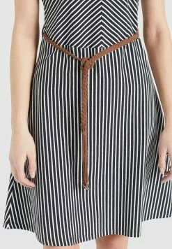 Khujo LEIFA - Sukienka Letnia - Dunkelblau-weiß Gestreift -Khujo Sklep f13b10be080145fcb2edf6ef1d8218ff