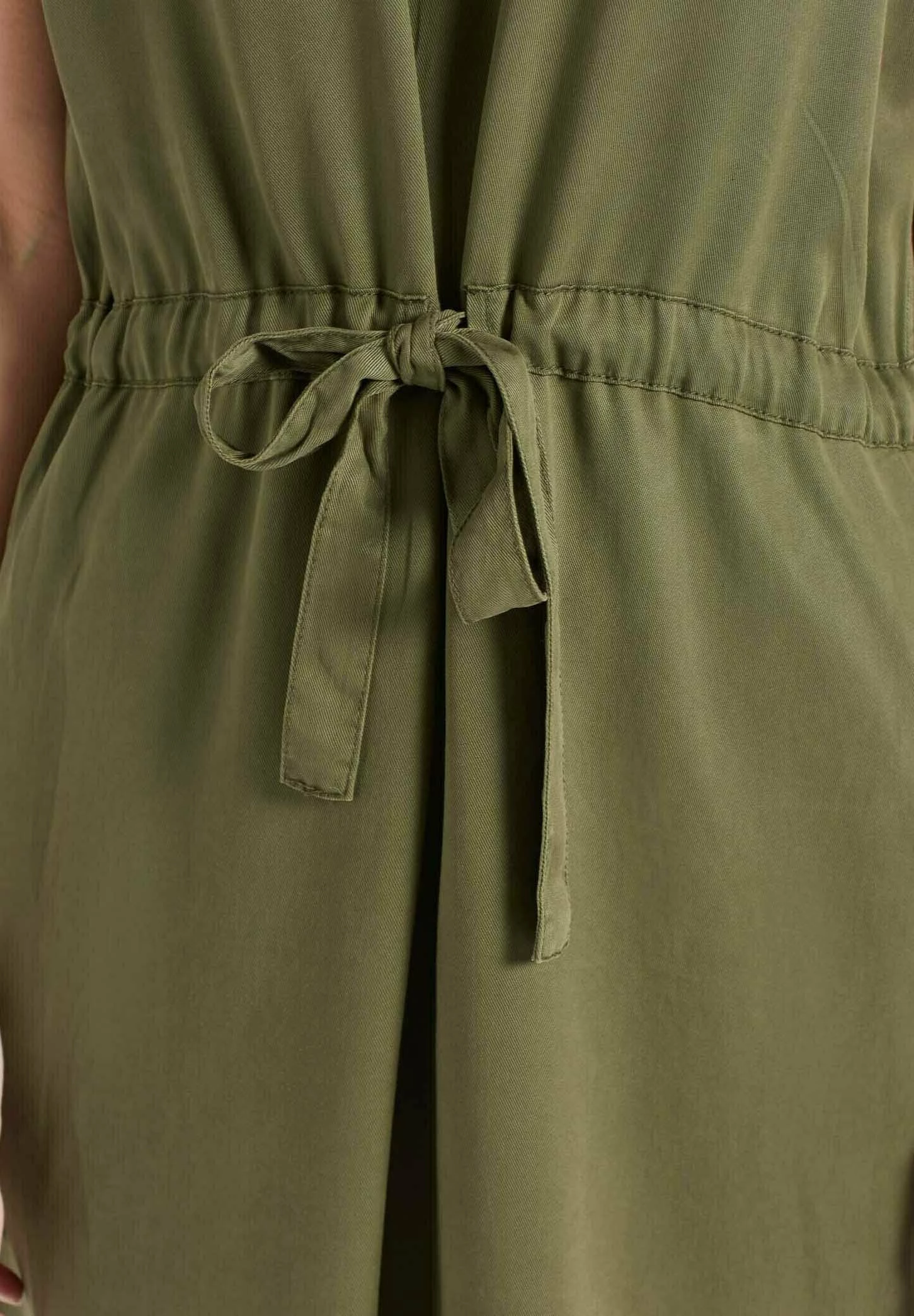 Khujo ANNELI - Sukienka Jeansowa - Khaki Gewaschen 9 Khujo ANNELI - Sukienka Jeansowa - Khaki Gewaschen - obrazek 7