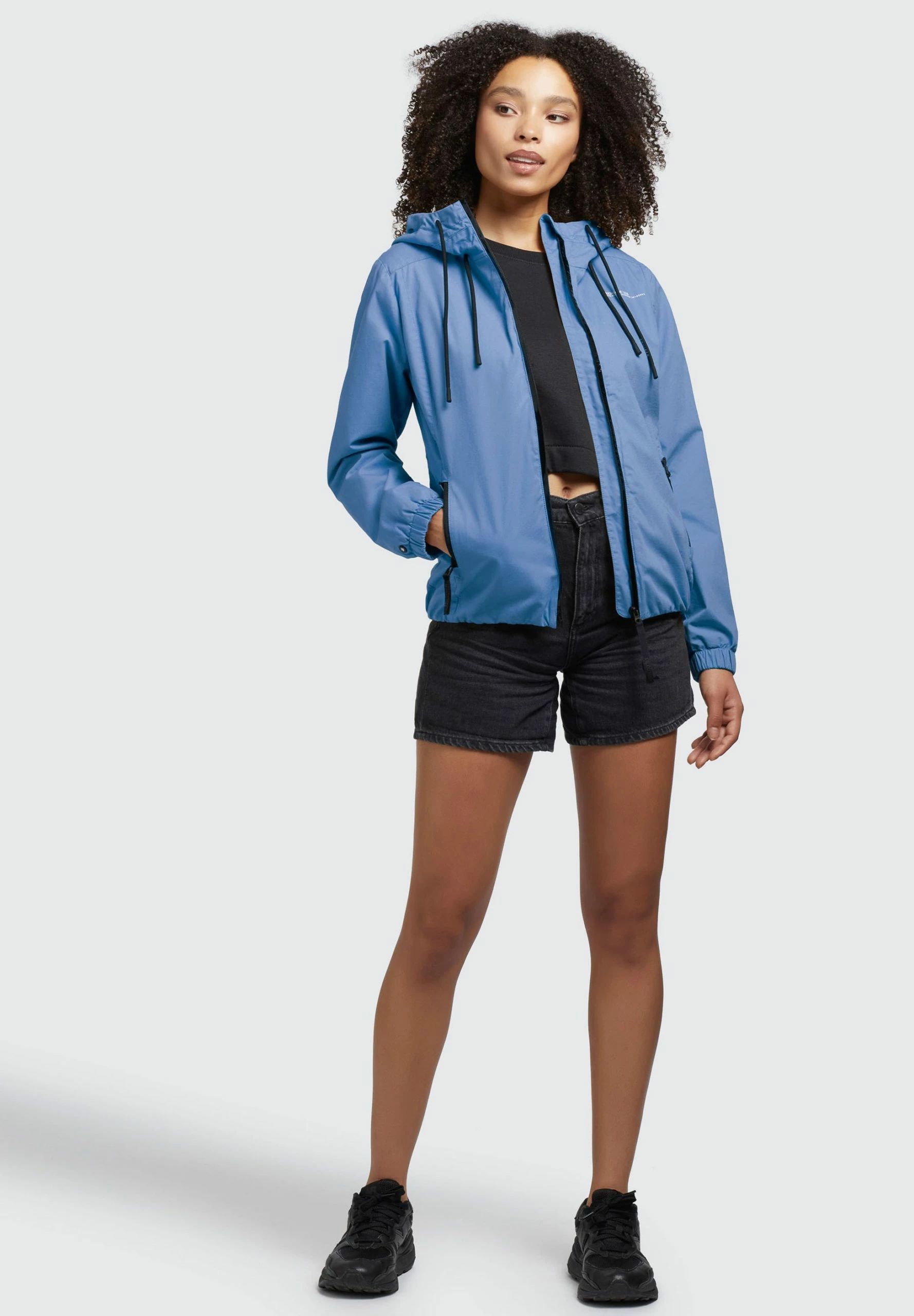 Khujo ROLAVA2 - Kurtka Przejściowa - Blau 7 Khujo ROLAVA2 - Kurtka Przejściowa - Blau - obrazek 5