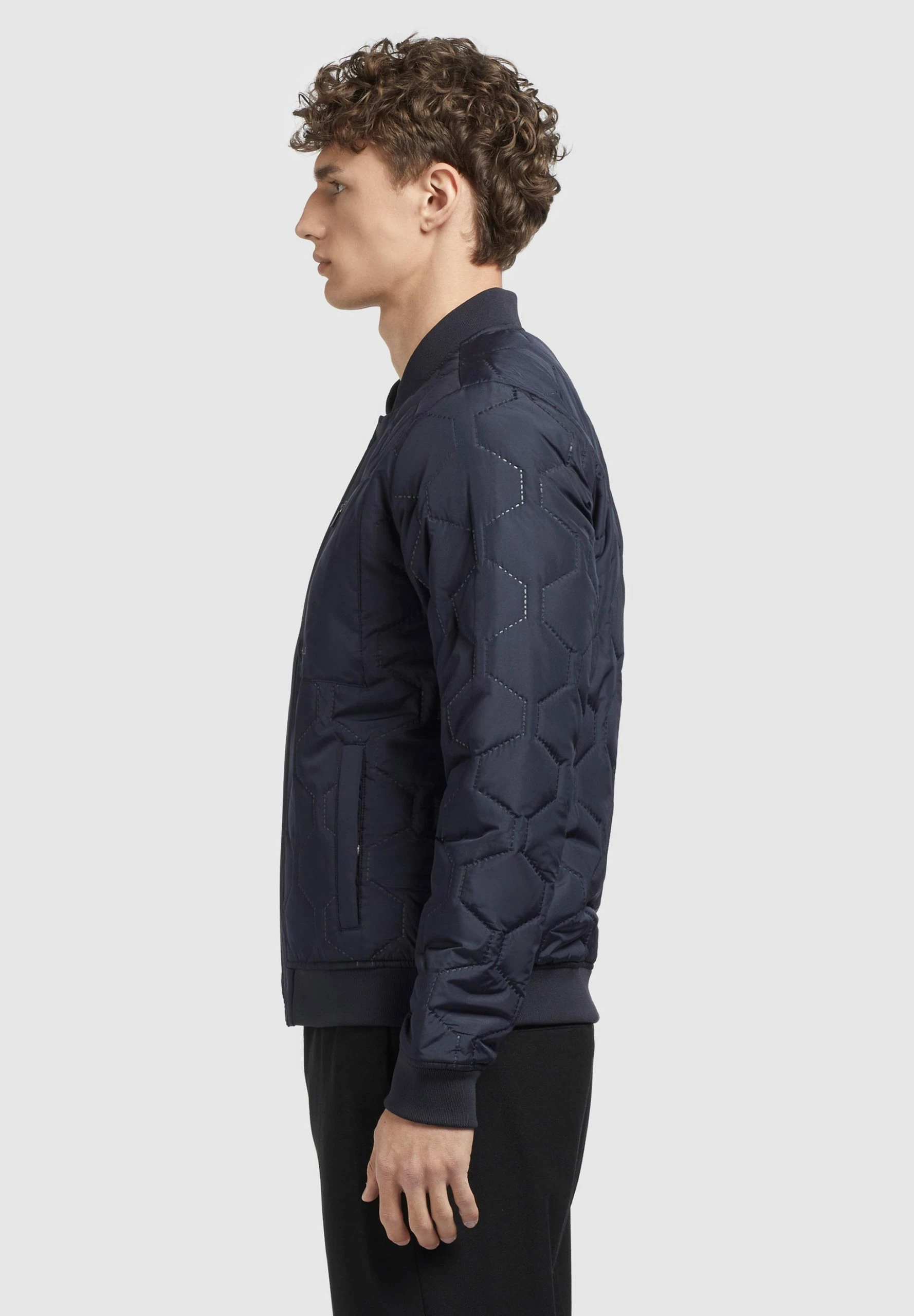 Khujo CARLSON - Kurtka Przejściowa - Dunkelblau 6 Khujo CARLSON - Kurtka Przejściowa - Dunkelblau - obrazek 4