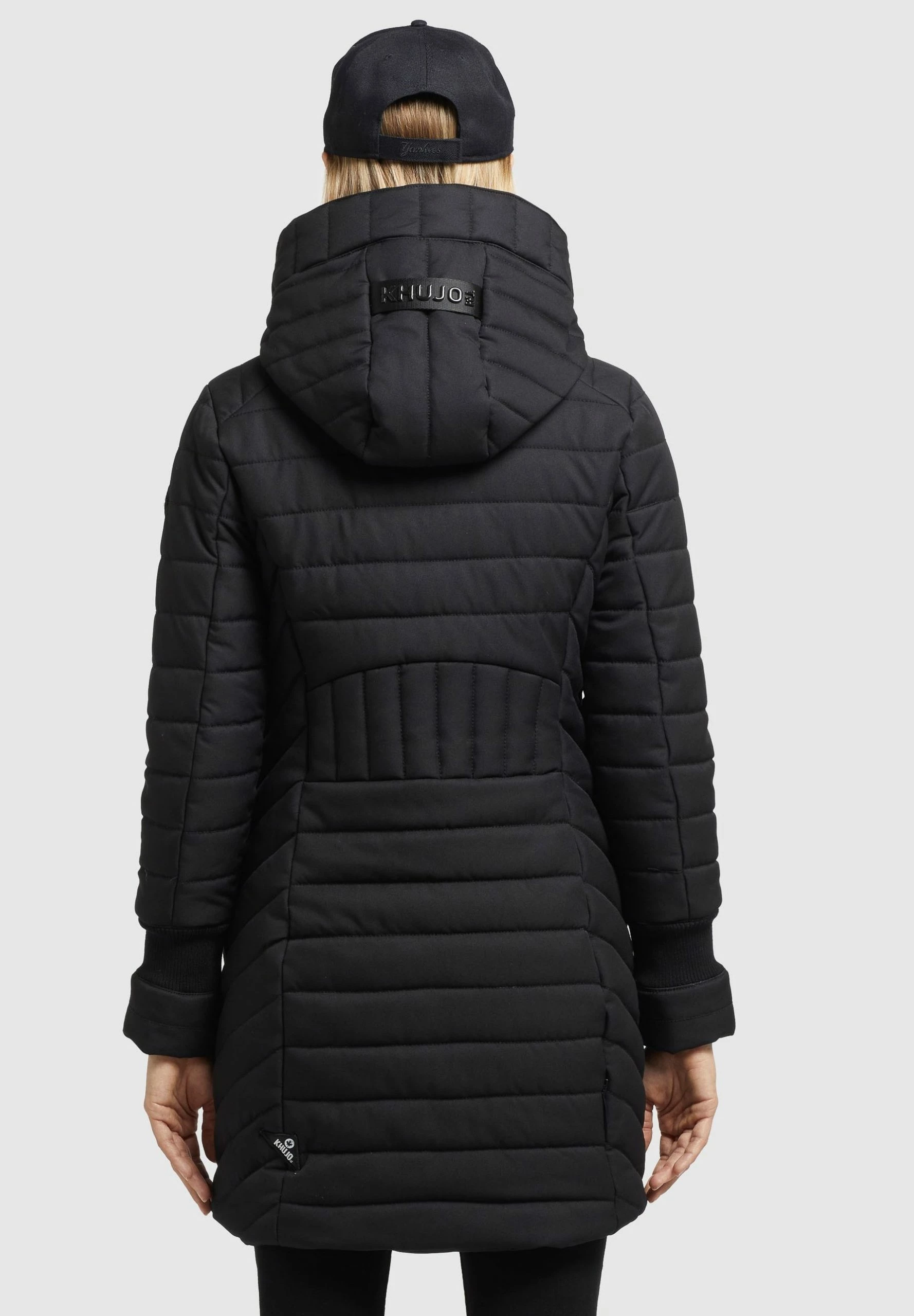 Khujo NITA STRUCTURED - Płaszcz Zimowy - Schwarz 5 Khujo NITA STRUCTURED - Płaszcz Zimowy - Schwarz - obrazek 3