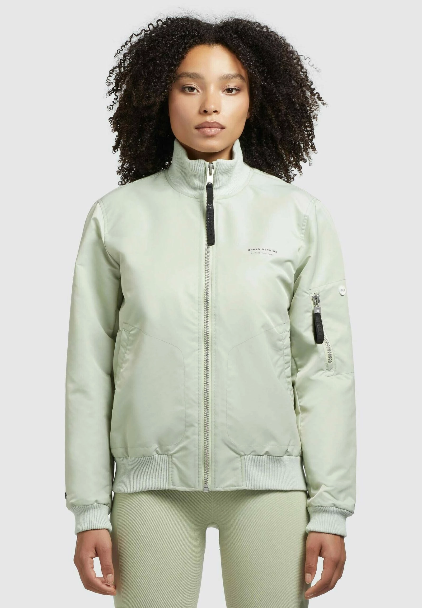 Khujo LOVA - Kurtka Przejściowa - Blassgrün 3 Khujo LOVA - Kurtka Przejściowa - Blassgrün