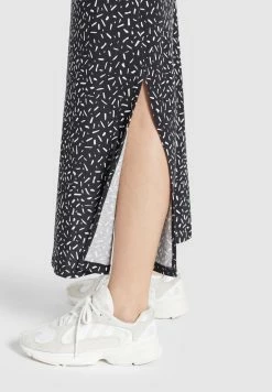 Khujo DOREEN - Długa Sukienka - Schwarz-weiß Gemustert 16 Khujo DOREEN - Długa Sukienka - Schwarz-weiß Gemustert -Khujo Sklep fc1d9a40a8354d63a1b69514a21eadda